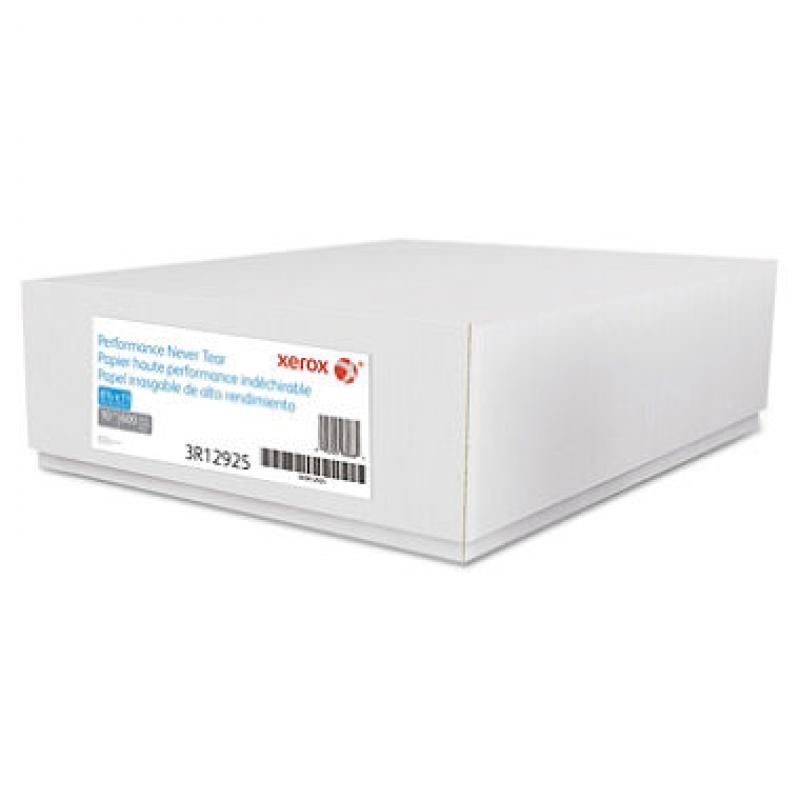 Xerox® Revolution Performance Never Tear Paper, 10 mil, 8 1/2 x 11, White, 600 Sheets