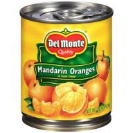Del Monte® Mandarin Oranges in Light Syrup 8.25 oz. Can