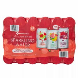 Member's Mark Unsweetened Sparkling Water Variety Pack (12 fl. oz. 24 pk.)