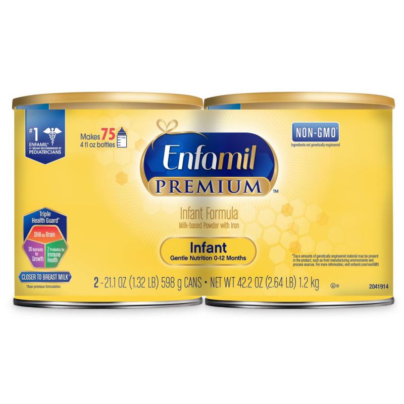 Enfamil Premium Infant Formula Powder (21.1 oz., 2 pk.)