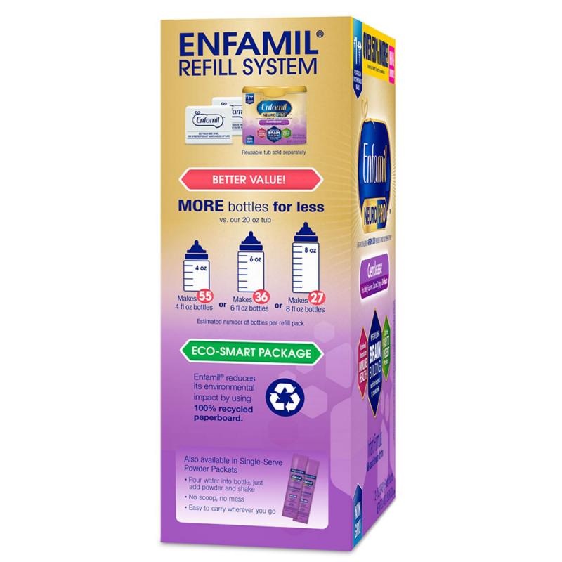 Enfamil NeuroPro Gentlease Infant Formula, Powder Refill (30.4 oz., 4 pk.)