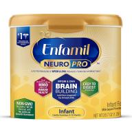 Enfamil NeuroPro Infant Formula Non-GMO Milk-Based Powder with Iron (20.7 oz., 2 pk.)