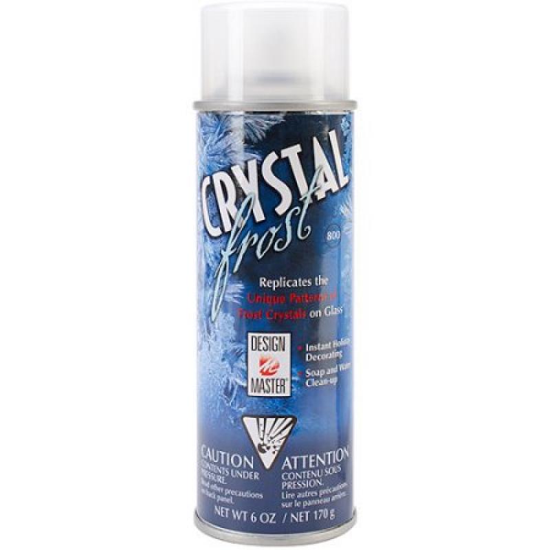 Crystal Frost Aerosol Spray, Clear 6 oz