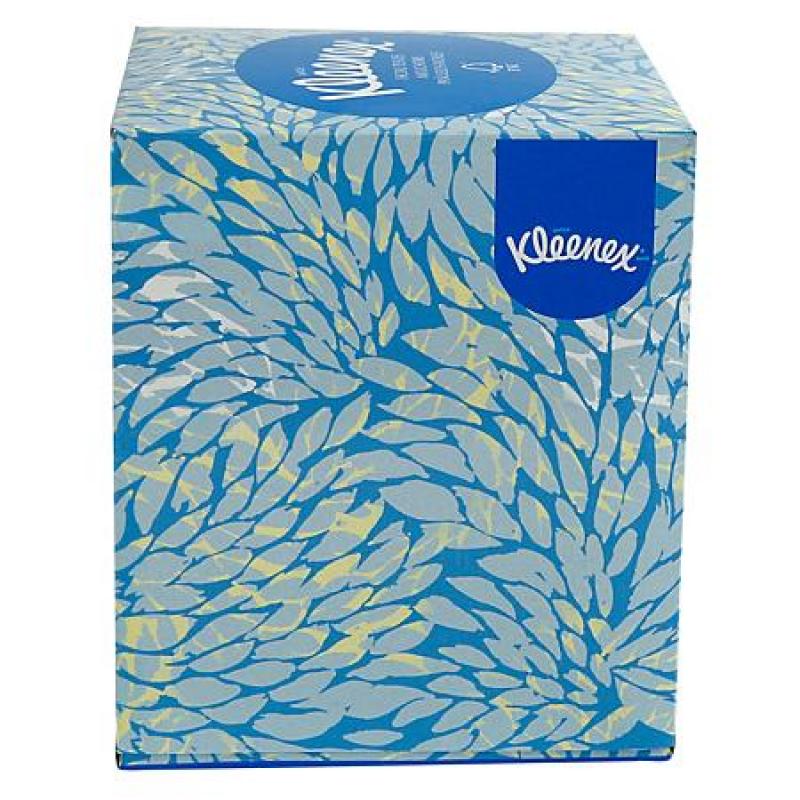 Kleenex - Boutique White Facial Tissue, 2-Ply, Pop-Up Box, 95/Box - 36 Boxes/Carton