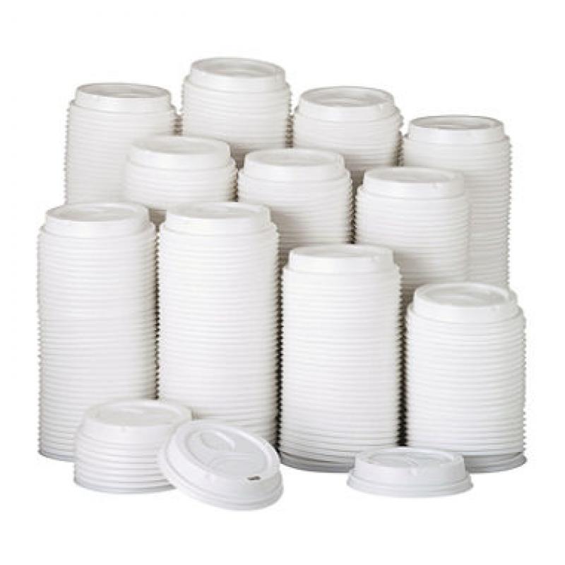 Dixie PerfecTouch Domed Hot Cup Plastic Lids, Fits 10-16 oz. (500 ct.)