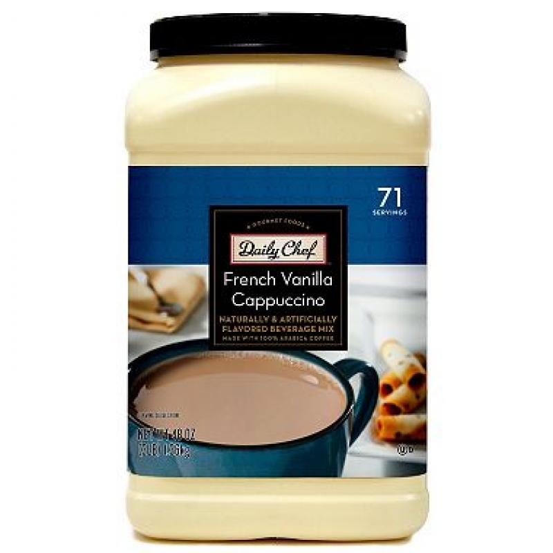 Daily Chef French Vanilla Cappuccino Beverage Mix 2/3lb
