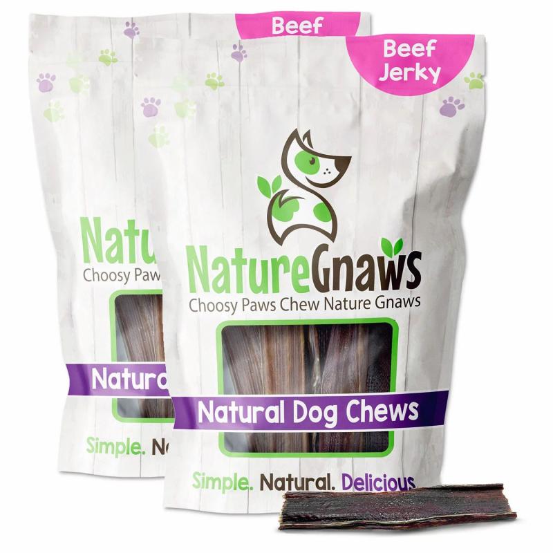 Nature Gnaws Beef Jerky Chews, 4-5" Length (40 ct.)