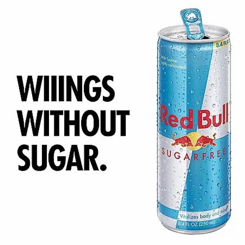 Red Bull Energy Sugar free 8.4oz Qty 1