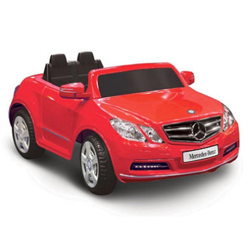 6V 1-Seater Mercedes Benz E550 - Red