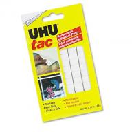 Uhu Tac Adhesive Putty, Removable/Reusable, Nontoxic, 2.12 oz, 80 pieces per Pack  (pak of 3)