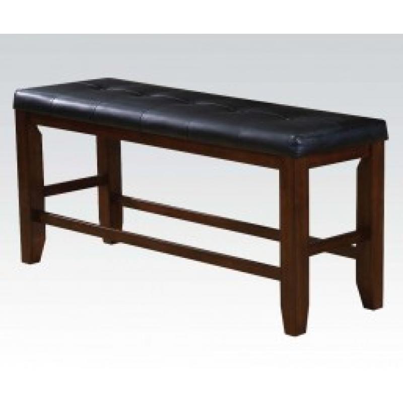 Acme Urbana Counter Height Dining Bench in Cherry 00679