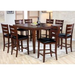Acme Urbana Square Counter Height Dining Table in Cherry 00680
