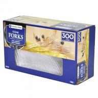 Member's Mark Clear Plastic Forks, Heavyweight (300 ct.)