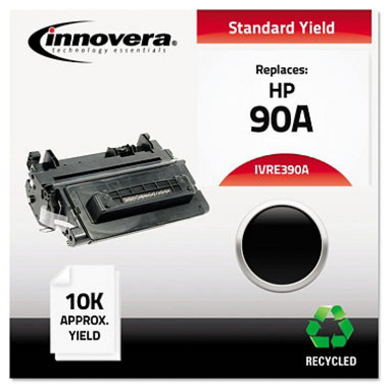 Innovera® Remanufactured CE390A (90A) Toner, Black