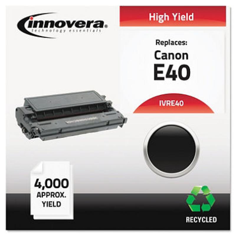 Innovera® Remanufactured 1491A002AA (E40) High-Yield Toner, Black