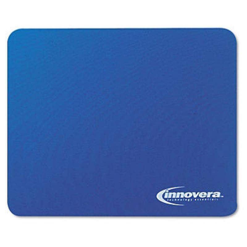 Innovera Natural Rubber Mouse Pad, Blue