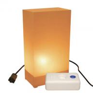 Electric Luminaria Lantern Kit with LumaBases - Tan - 10 ct.