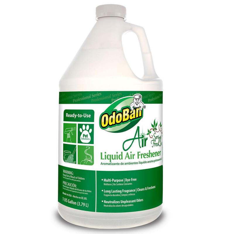 OdoBan Air Spring Fresh Liquid Air Freshener (1 gal.)