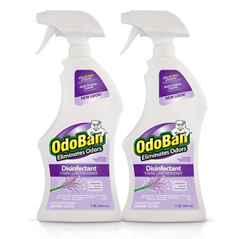 OdoBan Odor Eliminator & Disinfectant Ready-to-Use, Lavender Scent (32 oz., 2 pk.)