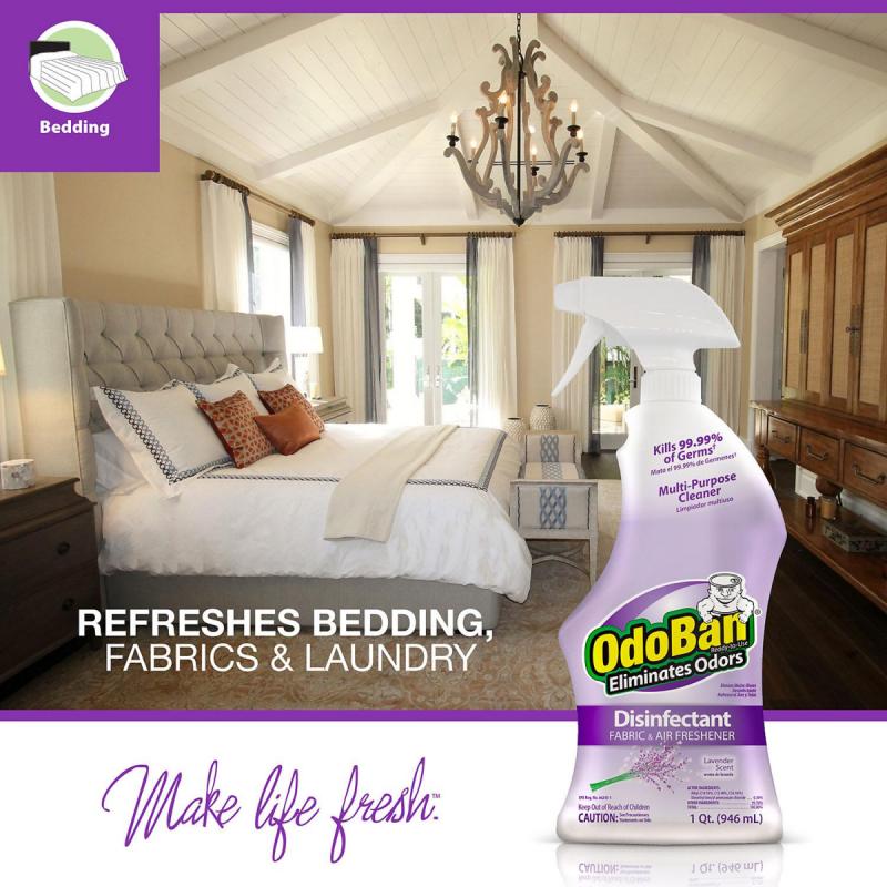 OdoBan Odor Eliminator & Disinfectant Ready-to-Use, Lavender Scent