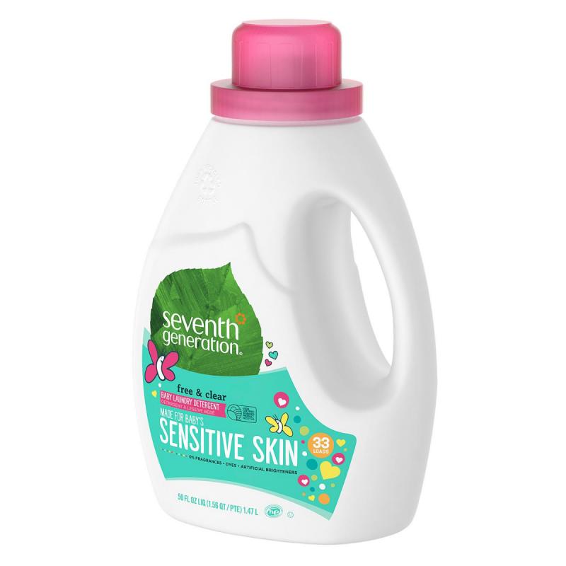 Seventh Generation Baby Natural Laundry Detergent (50 fl. oz.)