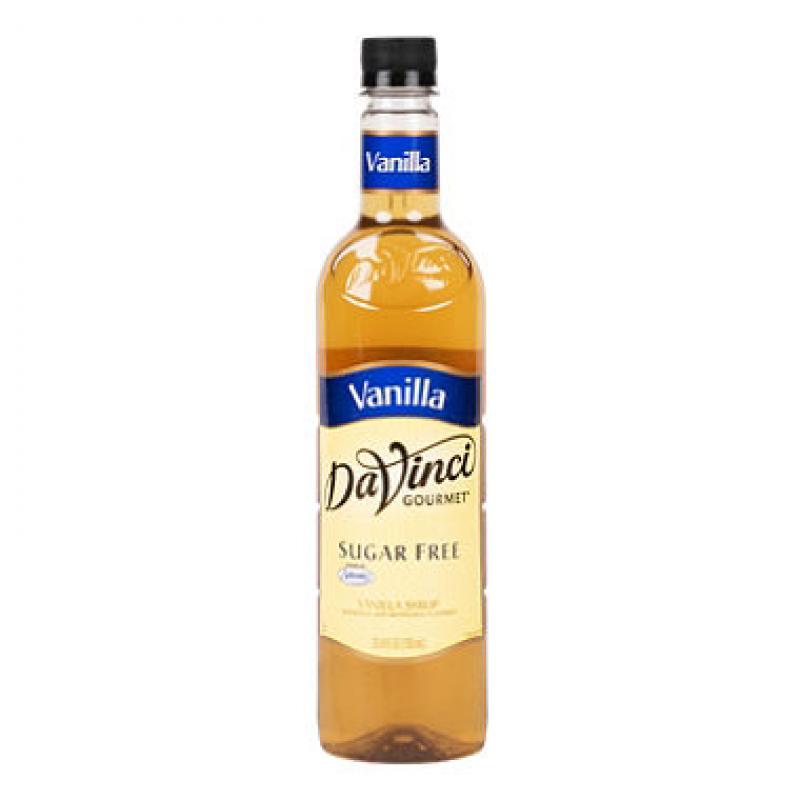 DaVinci Gourmet Sugar-Free Vanilla Beverage Syrup (750 ml) (pack of 2)