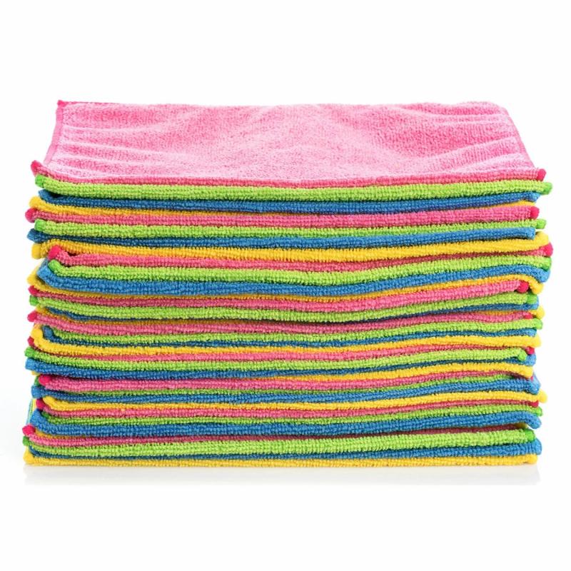 Hometex Microfiber Towels (48 pk., 4 colors)