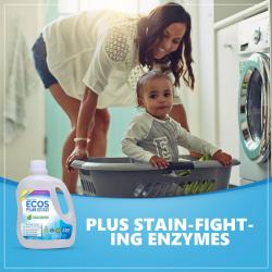 ECOS Plus with Stain-Fighting Enzymes Laundry Detergernt - 210 fl. oz.