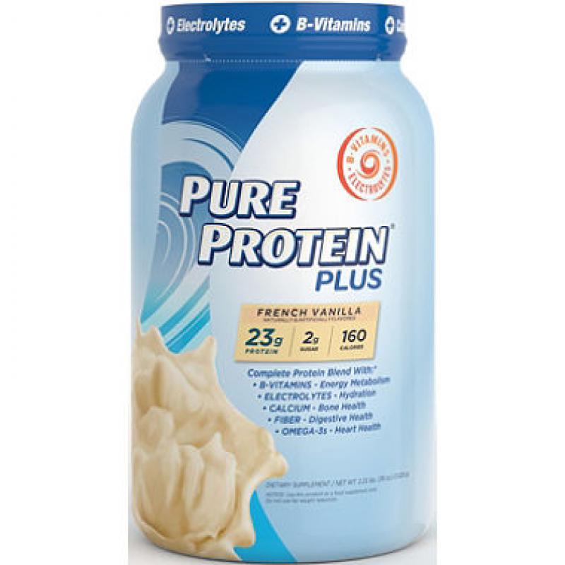 Pure Protein Plus French Vanilla Dietary Supplement - 2.25 lb.