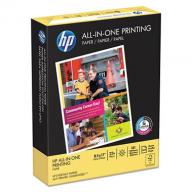 HP All-In-One Printing Paper, 22lb, 96 Bright, 8 1/2 x 11, White, 500 Sheets/Ream