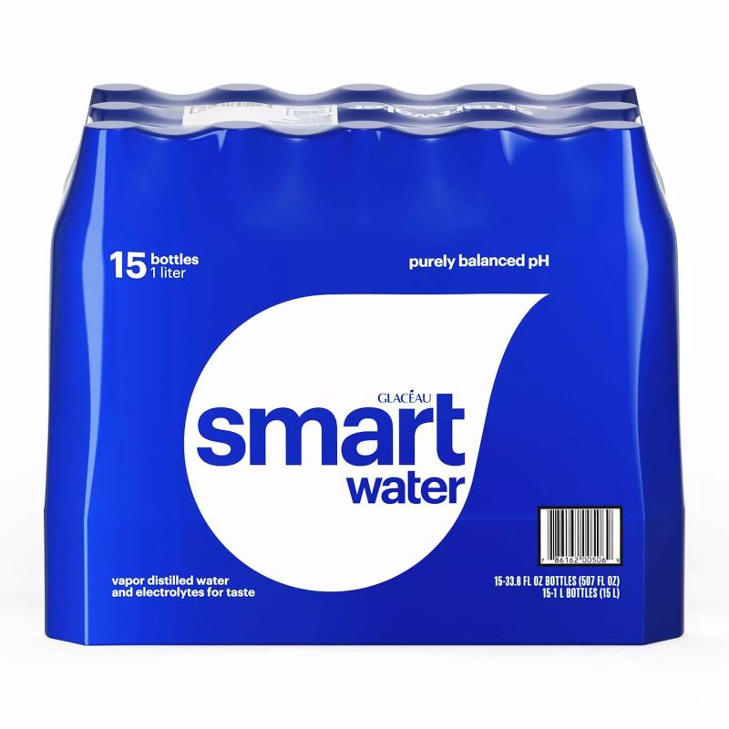 Glaceau SmartWater (1 L., 15 pk.)