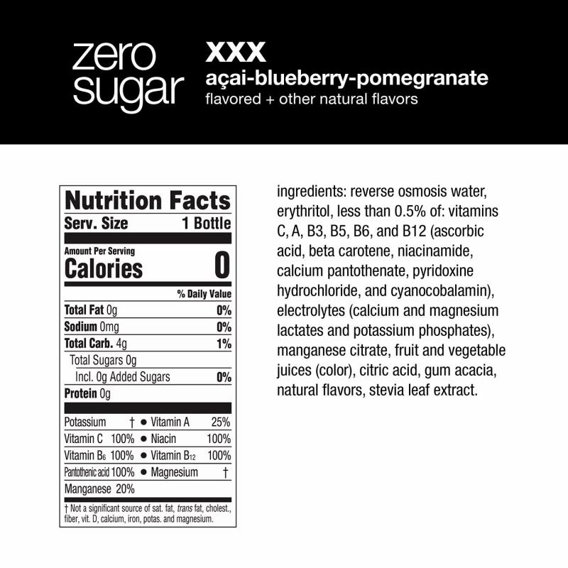 Glaceau Vitaminwater Zero Variety Pack (20 fl. oz., 20 pk.)