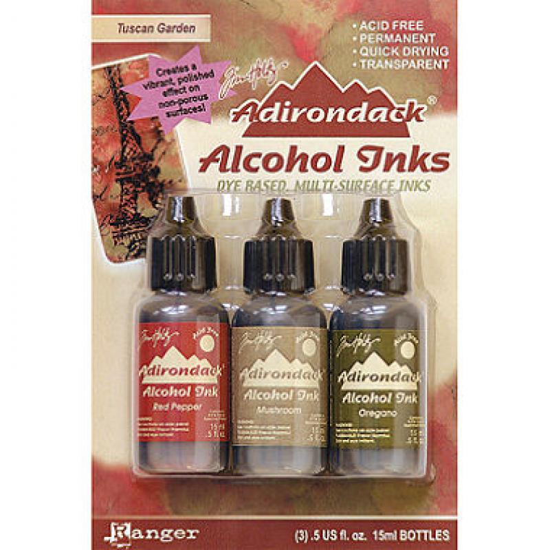 Adirondack Alcohol Ink 3-Pack (.5 Oz Each) - Tusca