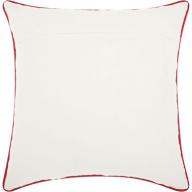 Mina Victory Home For The Holiday Nutcracker White Throw Pillow