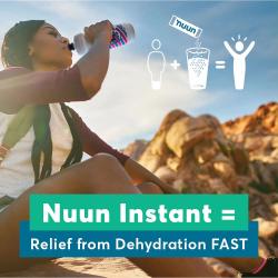 Nuun Instant Rapid Rehydration Electrolyte Powder, Hydration Supplement, Watermelon + Lemon Lime (24 ct.)