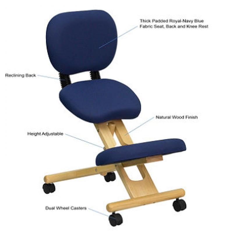Ergonomic Kneeling Posture Office Chair With Back