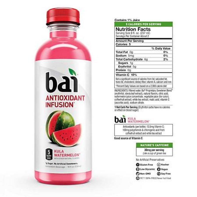 Bai Antioxidant Surfside Variety Pack