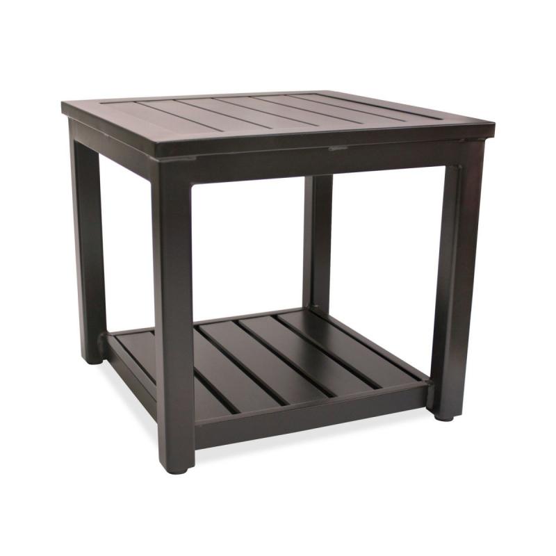 Square Aluminum Outdoor Side Table