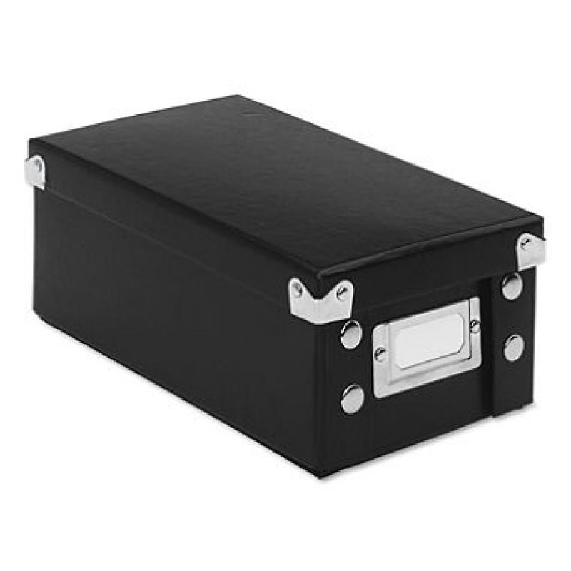 Snap-N-Store Collapsible Index Card File Box
