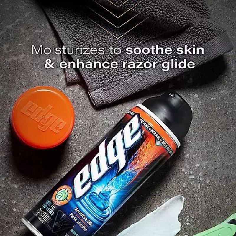 Edge Sensitive Skin Shave Gel (9.5 oz.,1Pack