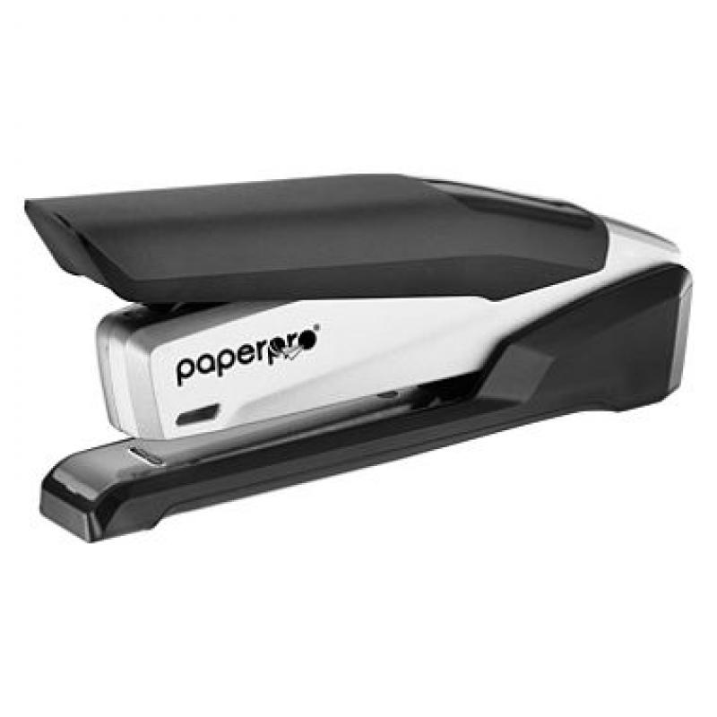 PaperPro - Prodigy Spring Powered Stapler, 25-Sheet Capacity - Black/Silver