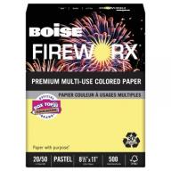 Boise - Fireworx Colored Paper, 20lb, Various Colors - Ream (pak of 2)