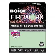 Boise - Fireworx Colored Paper, 20lb, Peppermint Green - Ream (pak of 2)