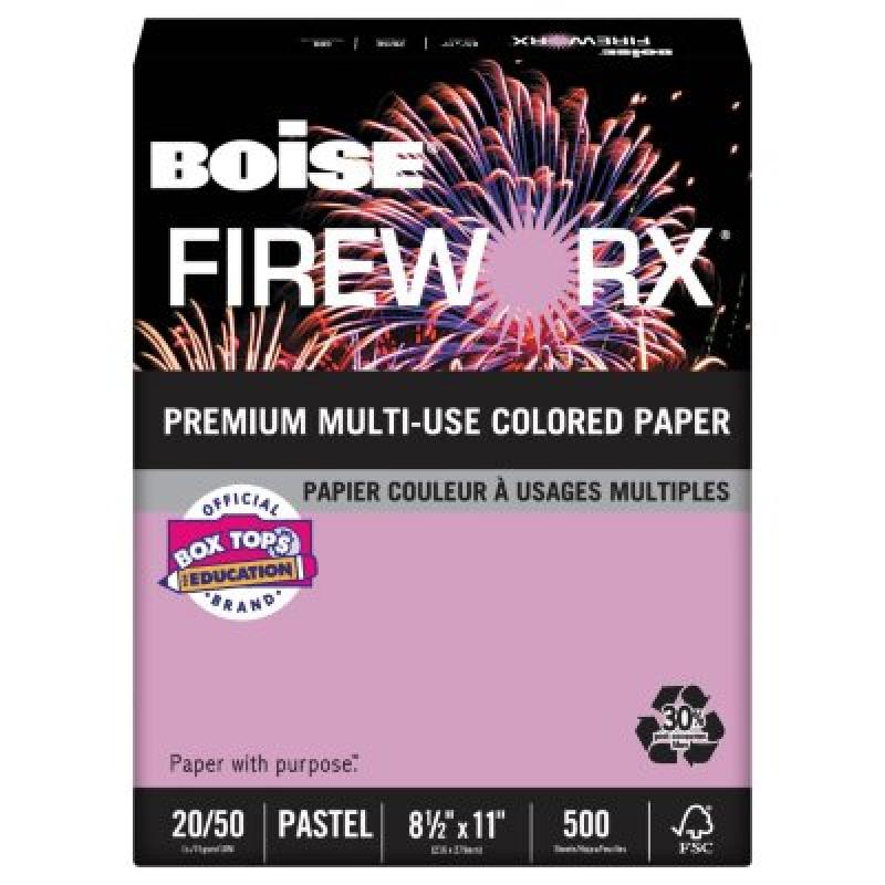 Boise - Fireworx Colored Paper, 20lb, Various Colors - Ream