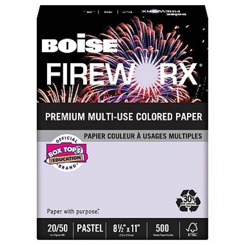 Boise - Fireworx Colored Paper, 20lb, Luminous Lavender - Ream (pak of 2)