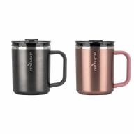 Reduce 14-oz. Hot1 Mug, 2 Pack  Rose Gold/Charcoal