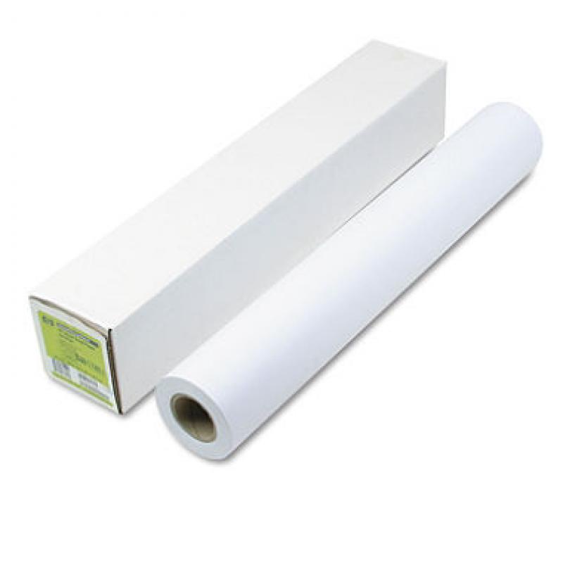 HP Designjet Universal Bond Paper, 21 lbs, 4.2 mil, 24" x 150 ft, White