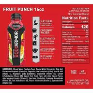 BODYARMOR Sports Drink  Fruit Punch 16 fl. oz Qty 5