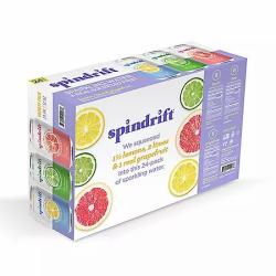Spindrift Sparkling Water with Real Squeezed Fruit, Variety Pack (12 fl. oz., 24 pk.)