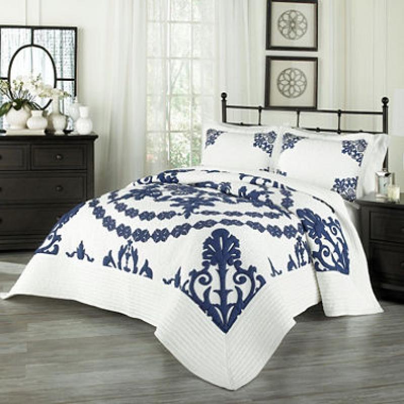 Historic Charleston St. James Quilt Set (Queen or King)
